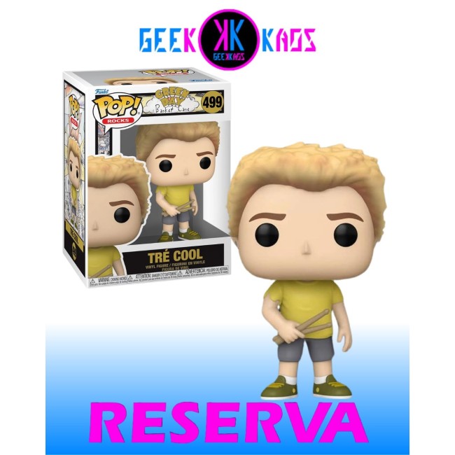 FUNKO POP! - GREEN DAY - TRÉ COOL 499