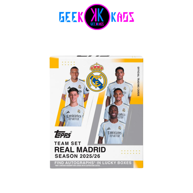 TOPPS - TEAM SET REAL MADRID 2025/26
