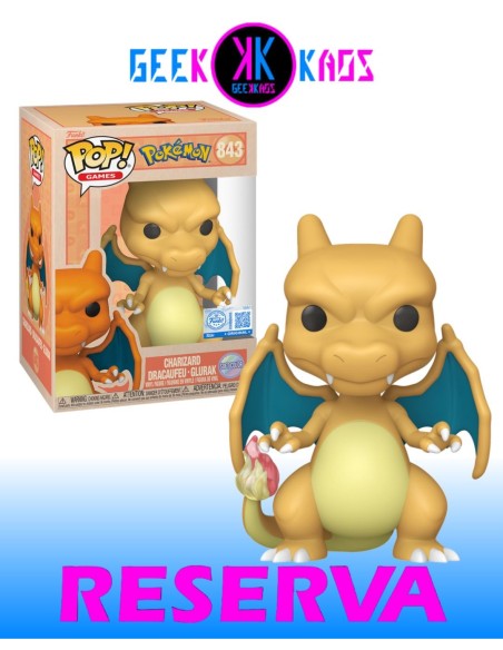 FUNKO POP! - POKEMON - CHARIZARD 843 (SE) (SOFT COLOR)