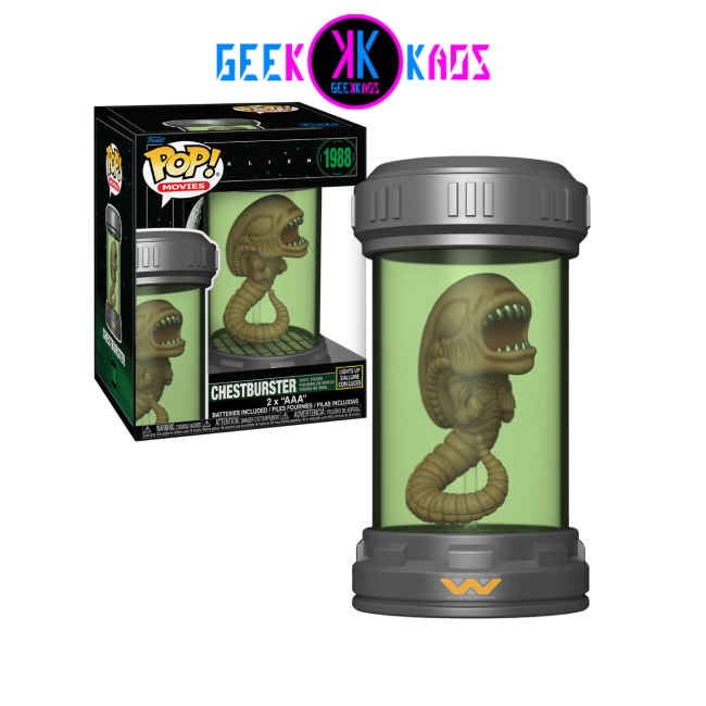 FUNKO POP! PREMIUM - ALIEN - CHESTBURSTER 1988 (CON LUZ)