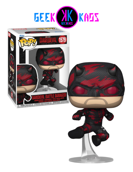 FUNKO POP! - DAREDEVIL: BORN AGAIN - DAREDEVIL (BATTLE DAMAGED) 1579