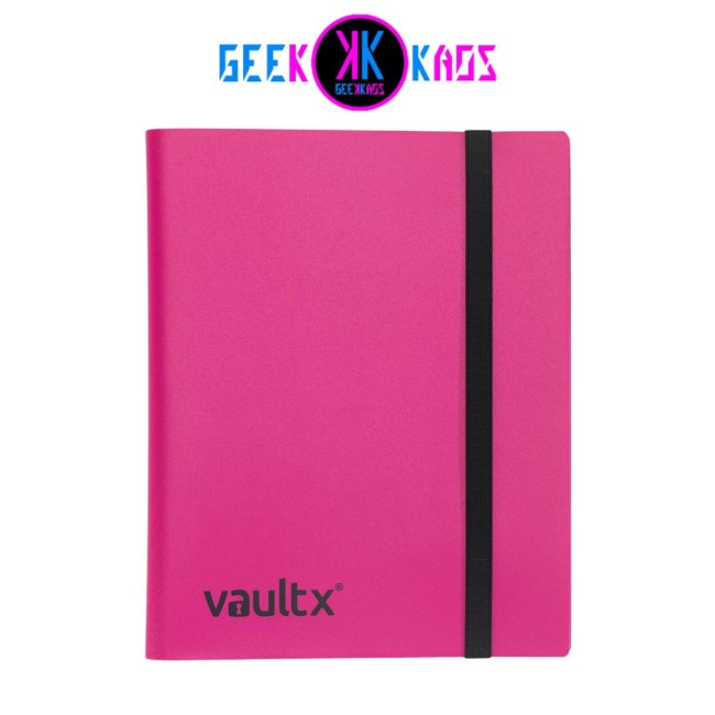 ALBUM TCG - PINK - 9 POCKET - 360 CARTAS - VAULT X