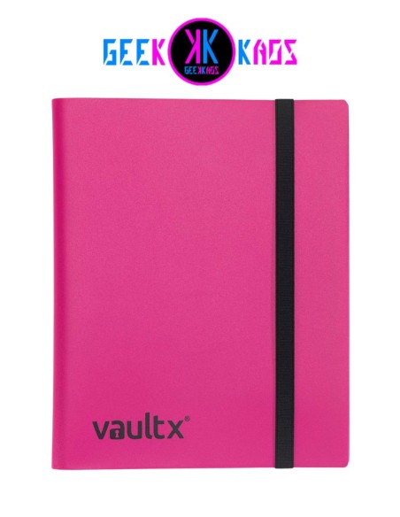 ALBUM TCG - PINK - 9 POCKET - 360 CARTAS - VAULT X