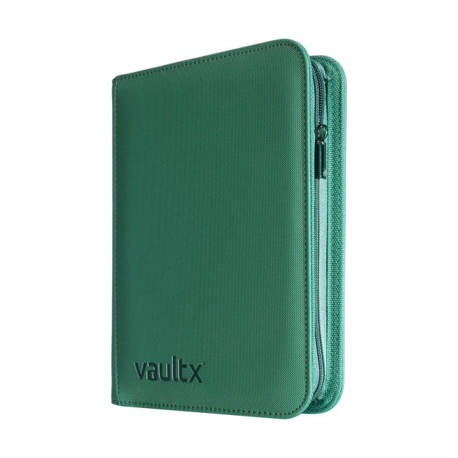 ALBUM TCG - METALLIC GREEN - 4 POCKET - 160 CARTAS - VAULT X