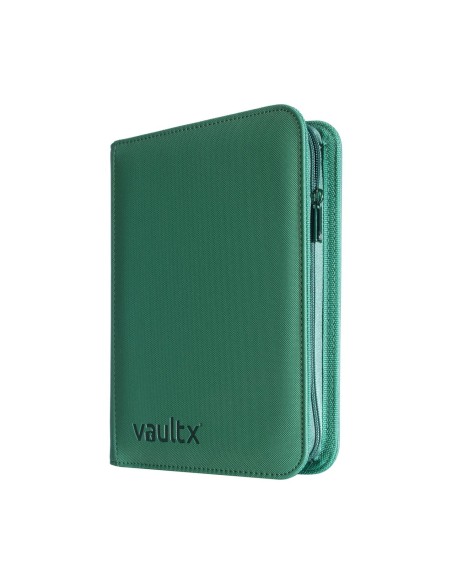 ALBUM TCG - METALLIC GREEN - 4 POCKET - 160 CARTAS - VAULT X