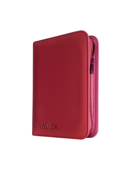 ALBUM TCG - METALLIC RED- 4 POCKET - 160 CARTAS - VAULT X