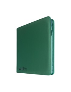 ALBUM TCG - METALLIC GREEN - 12 POCKET - 480 CARTAS - VAULT X 2