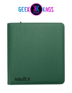 ALBUM TCG - METALLIC GREEN - 12 POCKET - 480 CARTAS - VAULT X