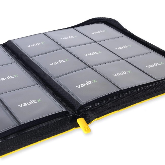 ALBUM TCG - SUNRISE YELLOW - 9 POCKET - 360 CARTAS - VAULT X