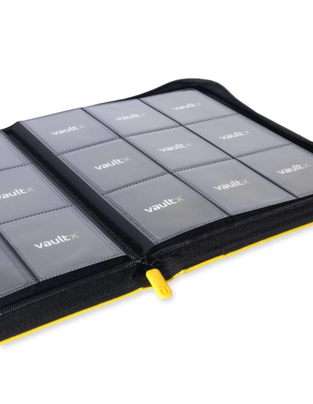 ALBUM TCG - SIGNATURE YELLOW - 9 POCKET - 360 CARTAS - VAULT X