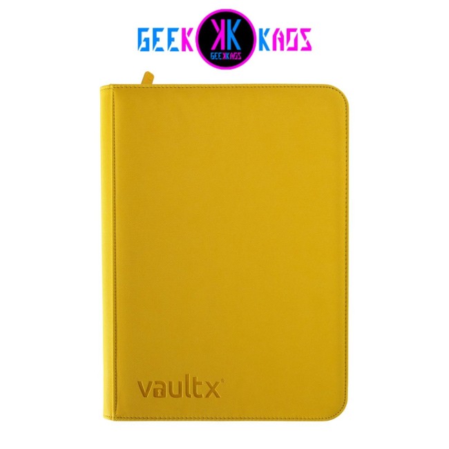 ALBUM TCG - SIGNATURE YELLOW - 9 POCKET - 360 CARTAS - VAULT X