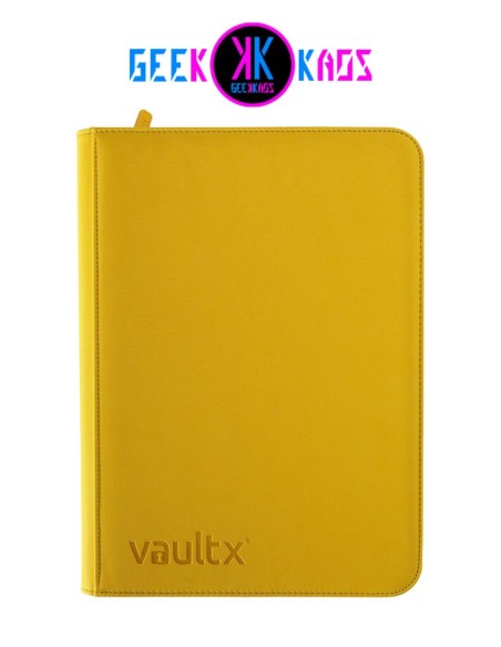 ALBUM TCG - SIGNATURE YELLOW - 9 POCKET - 360 CARTAS - VAULT X