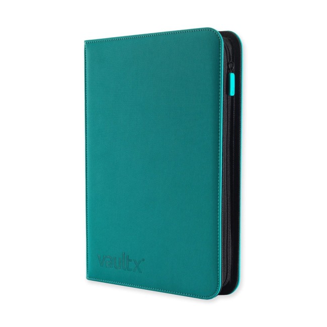 ALBUM TCG - SIGNATURE TURQUOISE - 9 POCKET - 360 CARTAS - VAULT X