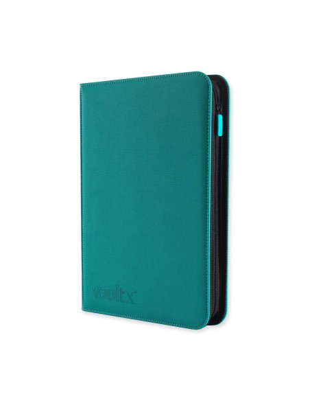 ALBUM TCG - SIGNATURE TURQUOISE - 9 POCKET - 360 CARTAS - VAULT X