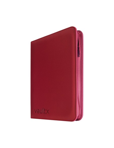 ALBUM TCG - METALLIC RED 9 POCKET - 360 CARTAS - VAULT X