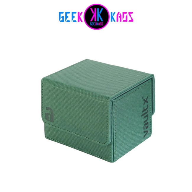 DECK BOX TCG - METALLIC GREEN - 100+ CARTAS - VAULT X