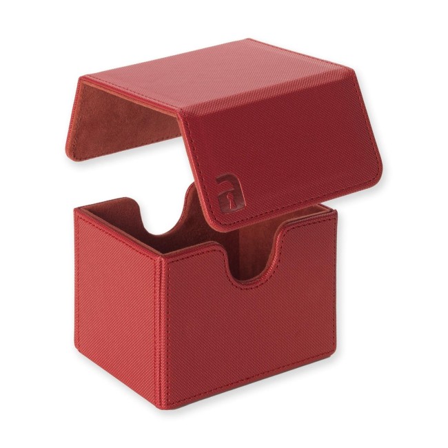 DECK BOX TCG - METALLIC RED - 100+ CARTAS - VAULT X