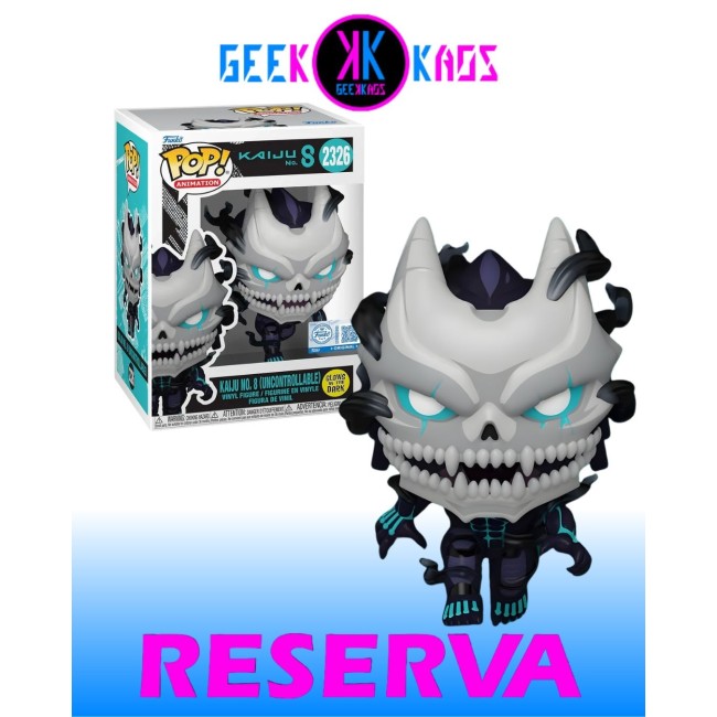 FUNKO POP! - KAIJU NO. 8 - KAIJU NO.8 (UNCONTROLLABLE) 2326 (SE) (GITD)
