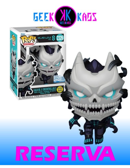 FUNKO POP! - KAIJU NO. 8 - KAIJU NO.8 (UNCONTROLLABLE) 2326 (SE) (GITD)