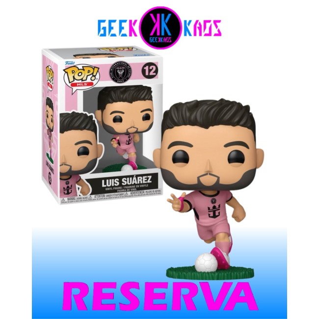 FUNKO POP! - INTER MIAMI - LUIS SUAREZ 12