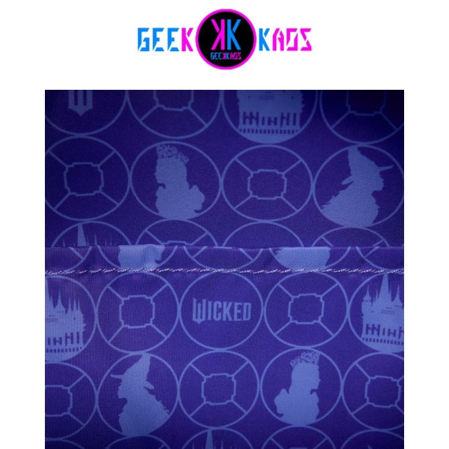 MINI MOCHILA - WICKED - FLORAL AND LACE - LOUNGEFLY