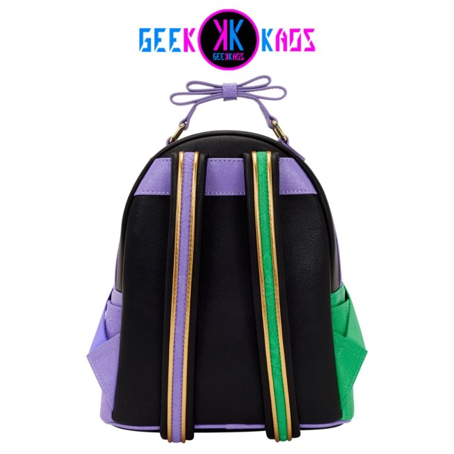 MINI MOCHILA - WICKED - FLORAL AND LACE - LOUNGEFLY