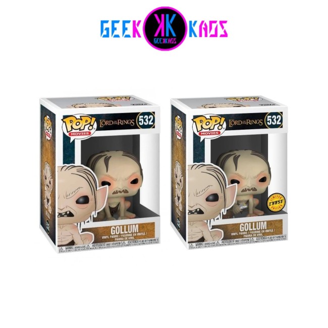FUNKO POP! - THE LORD OF THE RINGS - GOLLUM 532 (BUNDLE)