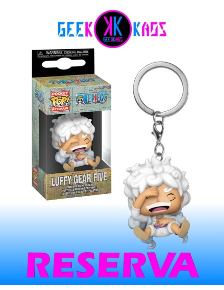 FUNKO POP! KEYCHAIN - ONE PIECE - LUFFY GEAR FIVE (SE)