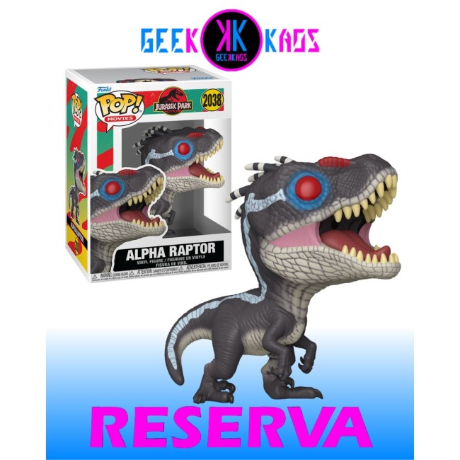 FUNKO POP! - JURASSIC PARK - ALPHA RAPTOR 2038