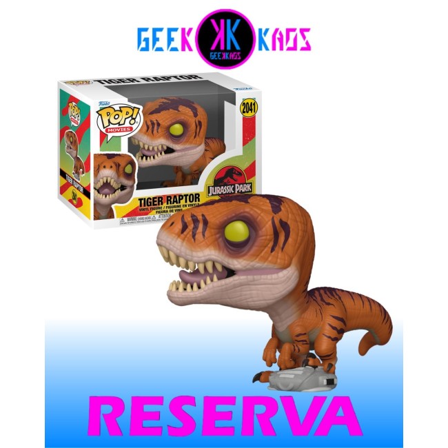 FUNKO POP! - JURASSIC PARK - TIGER RAPTOR 2041