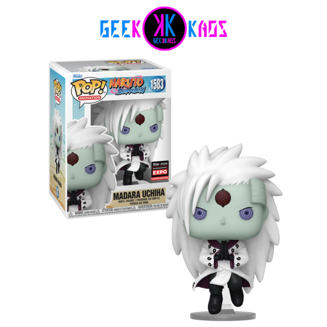 FUNKO POP! - NARUTO SHIPPUDEN -MADARA UCHIHA 1583 (C2E2 - 2024)