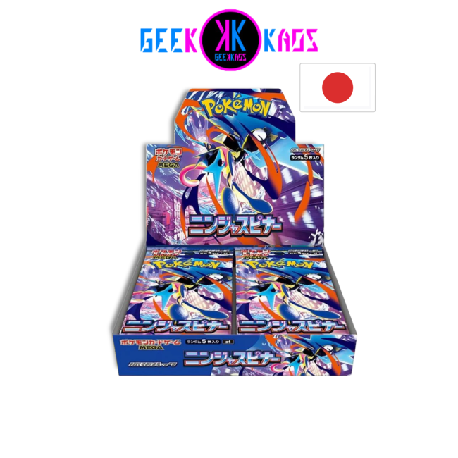 POKEMON TCG - BOOSTER DISPLAY - NINJA SPINNER (30 SOBRES) - JAPONES