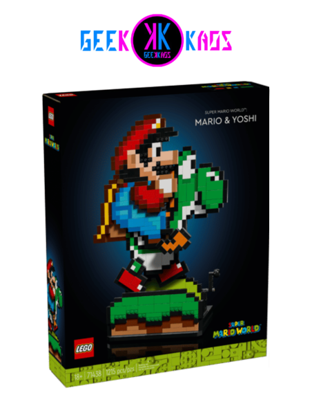 LEGO - SUPER MARIO - SUPER MARIO WORLD: MARIO Y YOSHI - 1215 PCS - 71438