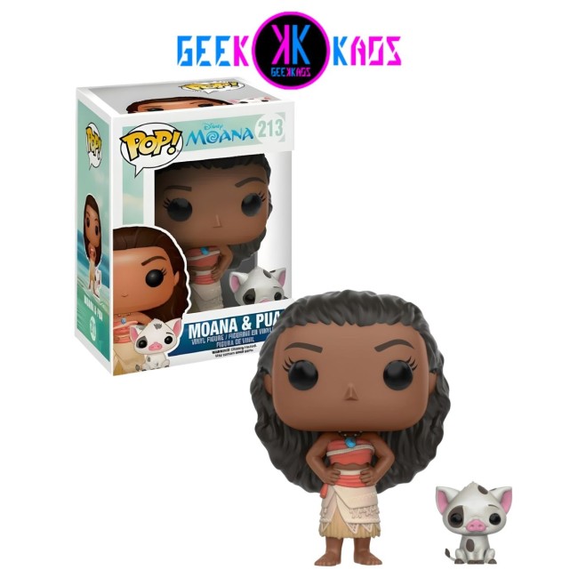 FUNKO POP! - MOANA - MOANA & PUA 213