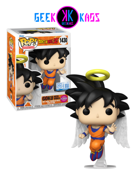 FUNKO POP! - DRAGON BALL Z - GOKU WITH WINGS 1430  (SE) (FLOCKED)