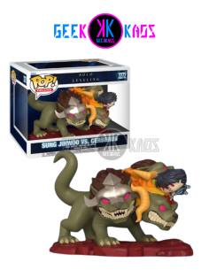 FUNKO POP! DELUX - SOLO LEVELING - JINWOO VS CERBERUS 2272