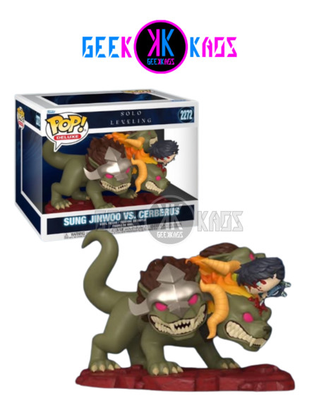 FUNKO POP! DELUX - SOLO LEVELING - JINWOO VS CERBERUS 2272
