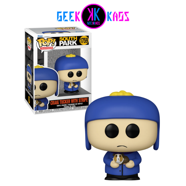 FUNKO POP! - SOUTH PARK  - CRAIG TUCKER WITH STRIPE 1759