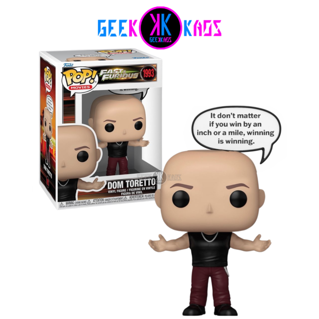 FUNKO POP! - FAST & FURIOUS - DOM TORETTO 1993
