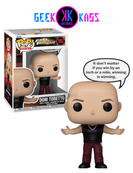 FUNKO POP! - FAST & FURIOUS - DOM TORETTO 1993