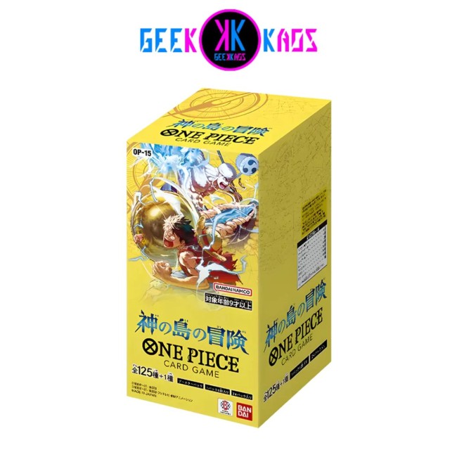 ONE PIECE TCG - (OP-15) - ADVENTURE ON GOD´S ISLAND - JAPONES