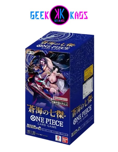 ONE PIECE TCG - (OP-14) - WARLORDS OF THE SEA - JAPONES