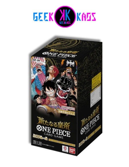 ONE PIECE TCG - (OP-09) -EMPEROR´S IN THE NEW WORLD - JAPONES