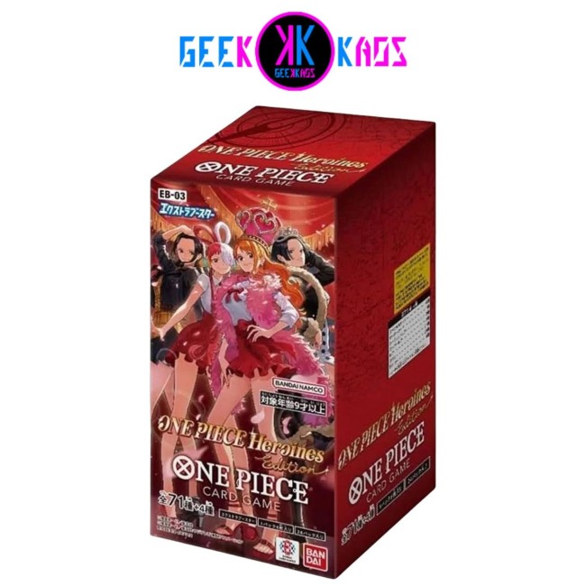 ONE PIECE TCG - (EB-03) - HEROINES EDITION - JAPONES