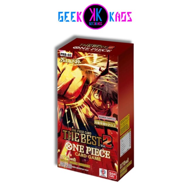 ONE PIECE TCG - (PRB-02) - THE BEST VOL.2 - JAPONES
