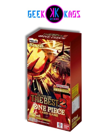 ONE PIECE TCG - (PRB-02) - THE BEST VOL.2 - JAPONES