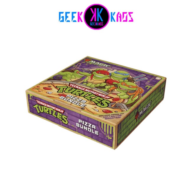 MAGIC: THE GATHERING - TEENAGE MUTANT NINJA TURTLES - PIZZA BUNDLE - INGLES