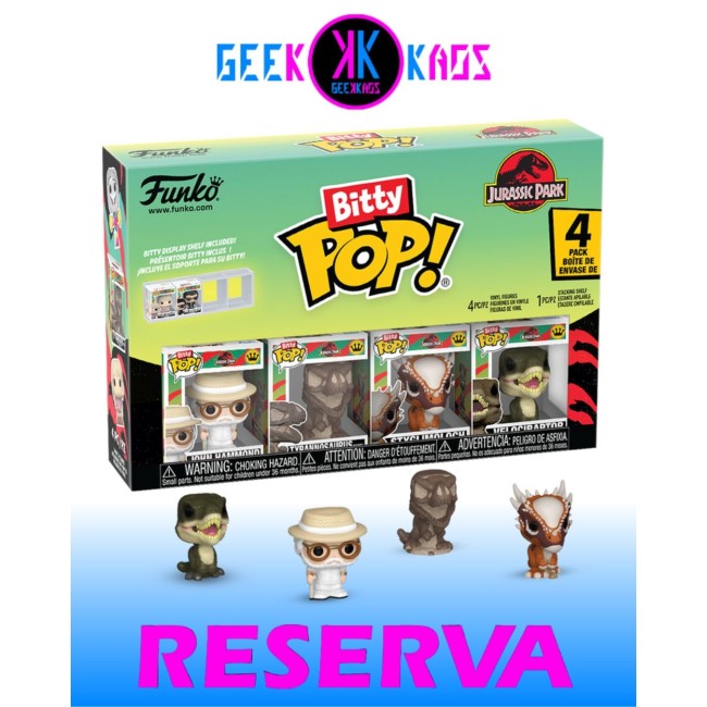 BITTY POP! - JURASSIC PARK - JOHN HAMMOND