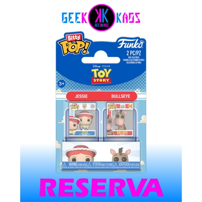BITTY POP! - TOY STORY - JESSIE & BULLSEYE (2-PACK)