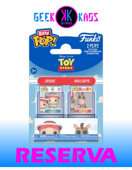 BITTY POP! - TOY STORY - JESSIE & BULLSEYE (2-PACK)
